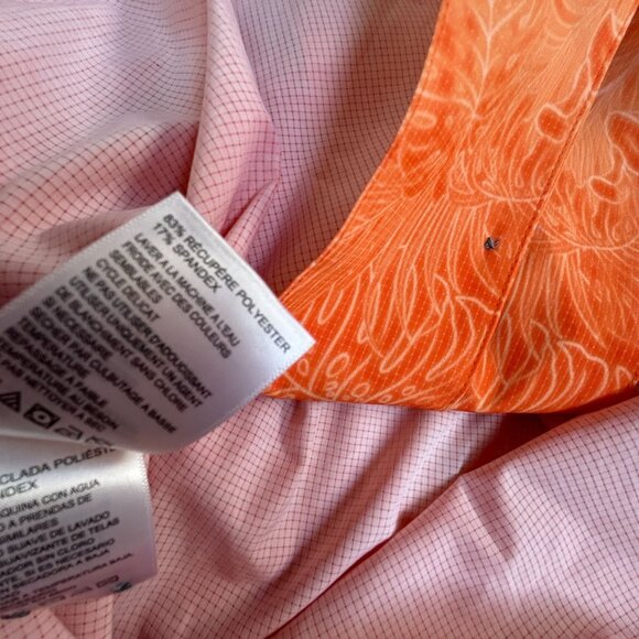 Tommy Bahama Mens SF Giants Hawaiian Shirt XXL Orange Leaf Print Button-Up NWOT - Picture 7 of 9